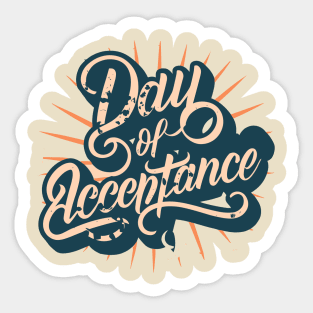 International Day of Acceptance – January Sticker